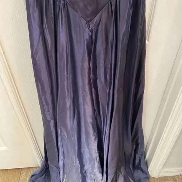 Nadine Vintage Rayon Made In USA Purple Dress Junior - Picture 4 of 10